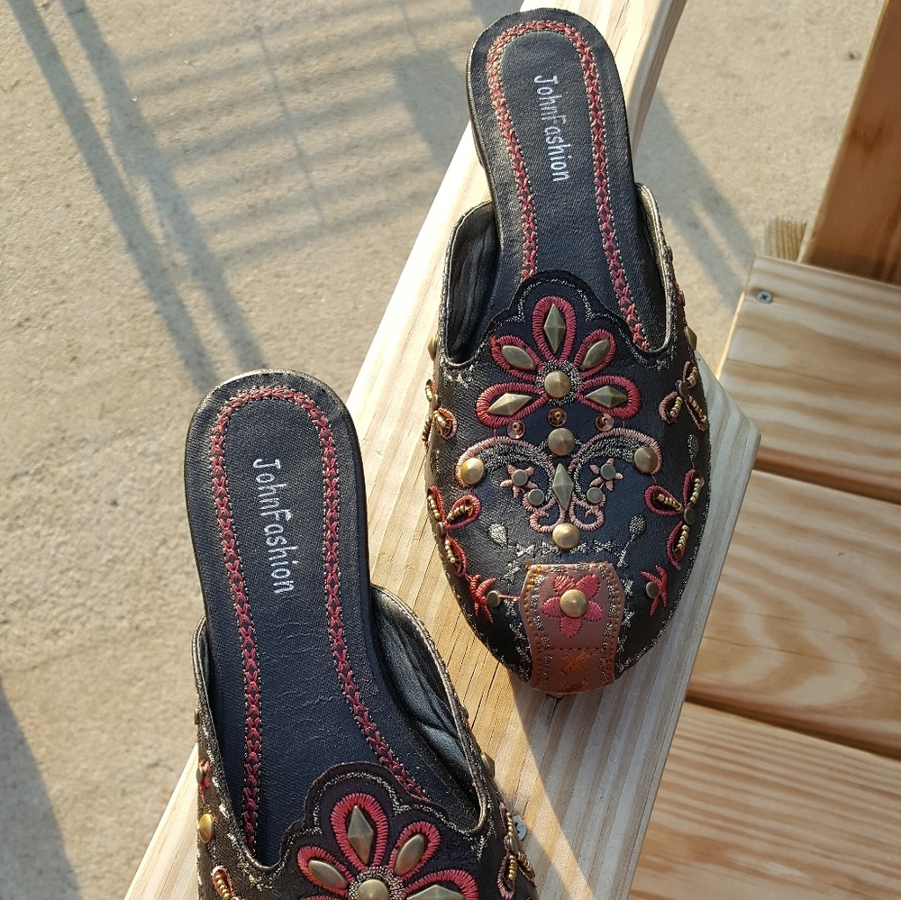 Beautiful pair of mules.